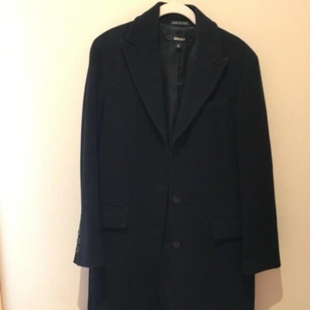 DKNY WOOL PEA COAT